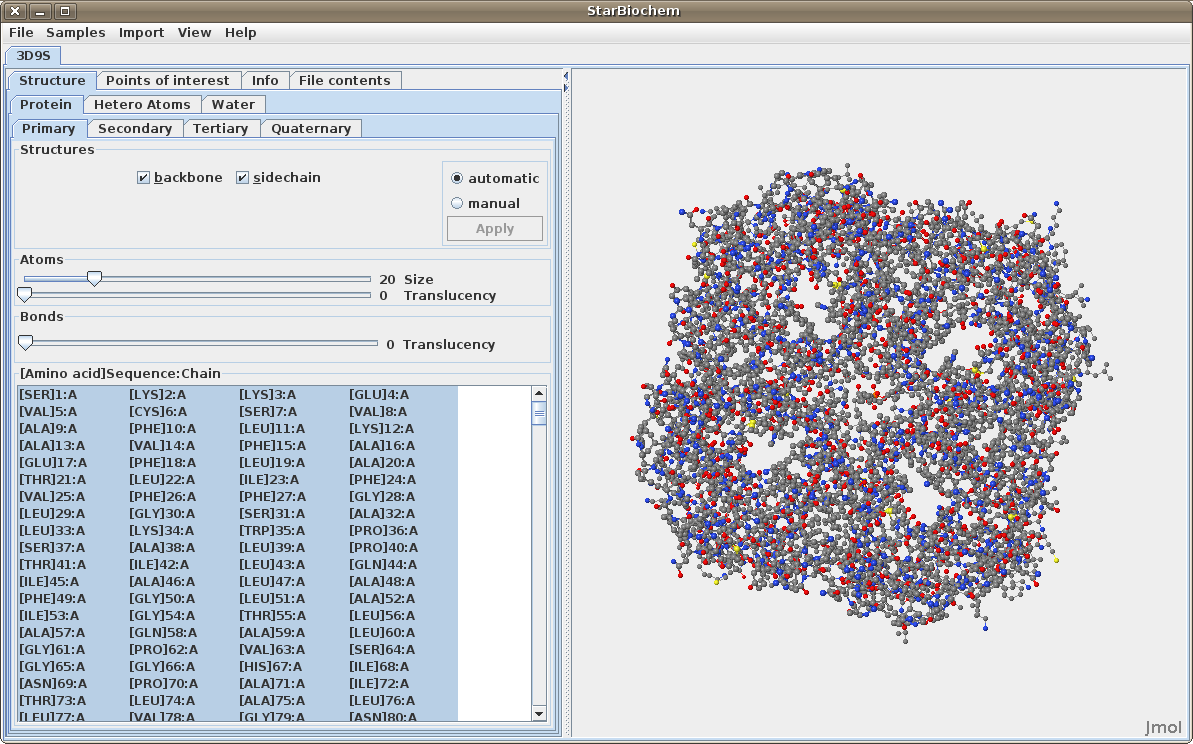 StarBiochem Default View