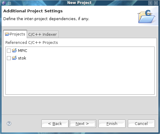 Additional Project Settings